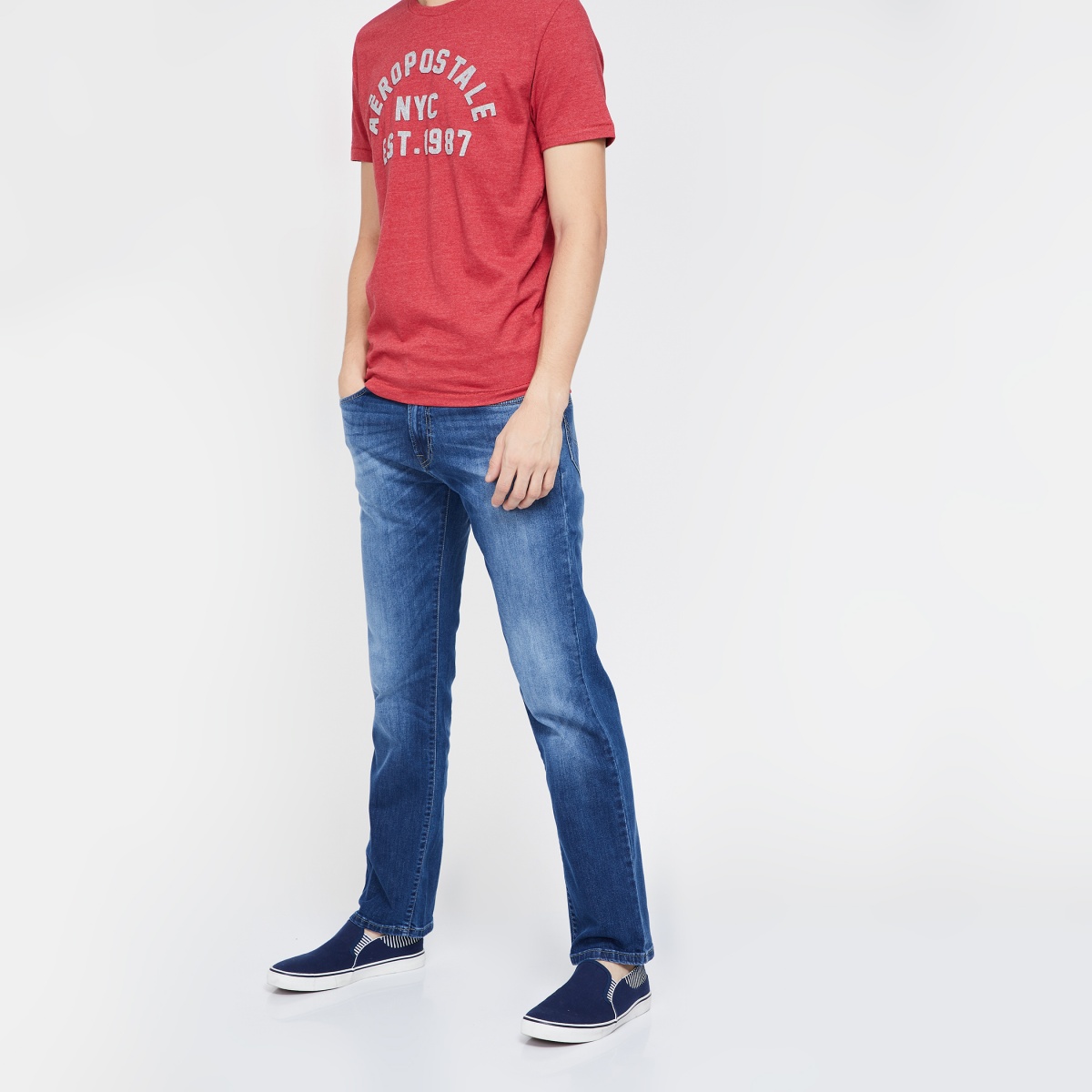 PEPE JEANS Stonewashed Regular Fit Jeans