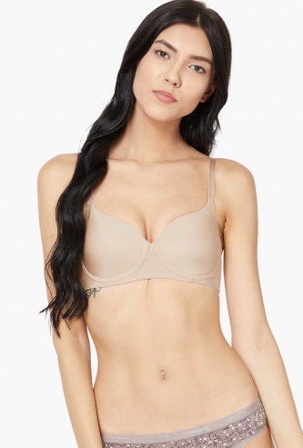 TRIUMPH Solid Full-Coverage Padded Wired Bra