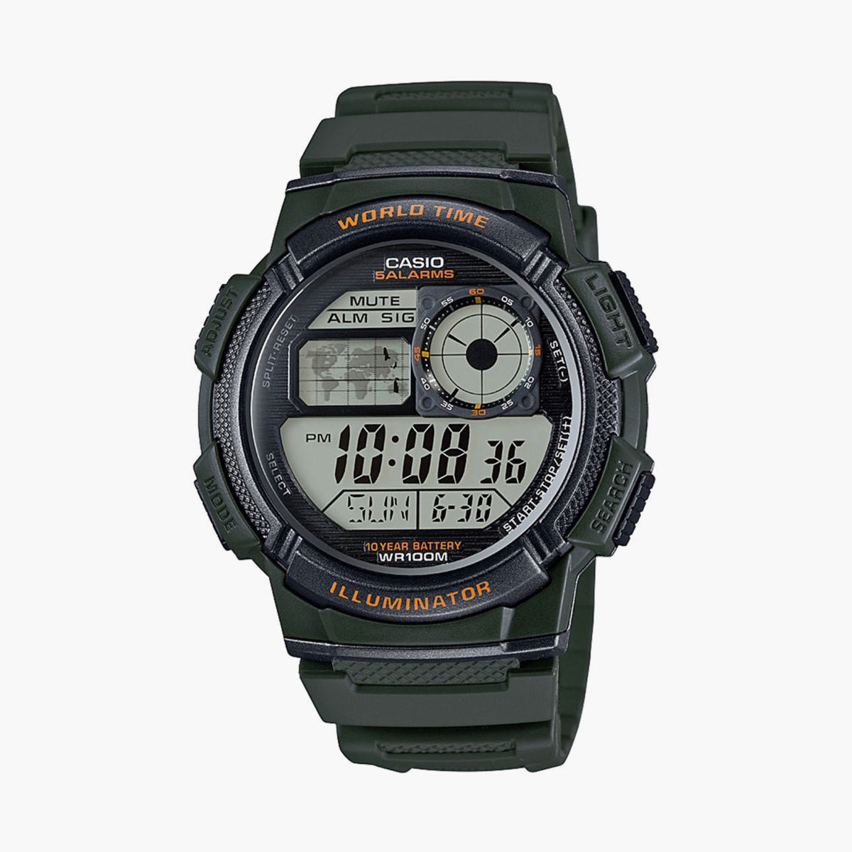 CASIO Men Digital Watch - AE-100W-3AVDF