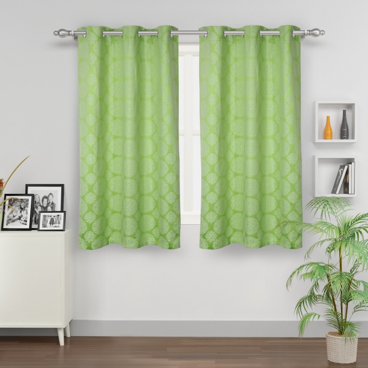 Jade Blackout Window Curtain-Set Of 2 Pcs.