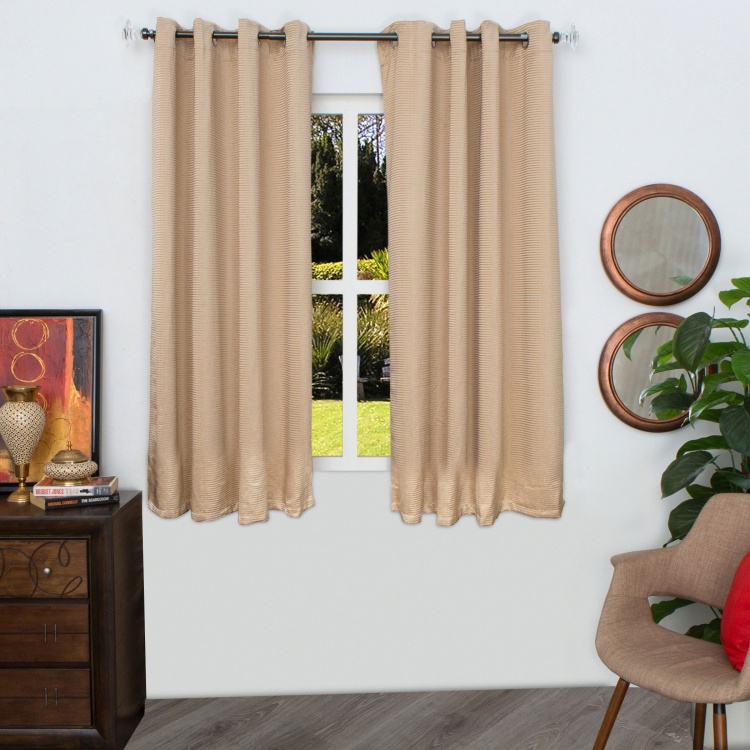 Marshmallow Chenille Window Curtain-Set Of 2-135 x 160 CM