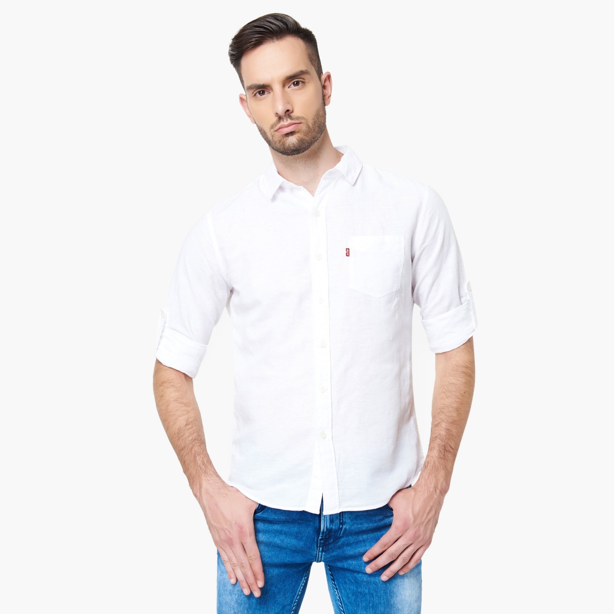 LEVI'S Solid Pocket Shirt
