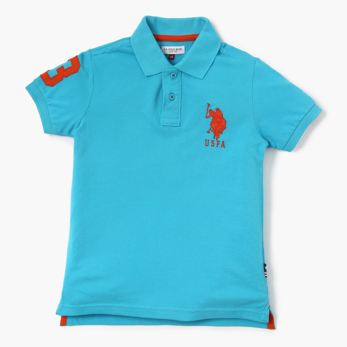 U.S. POLO ASSN KIDS Applique Polo T-shirt