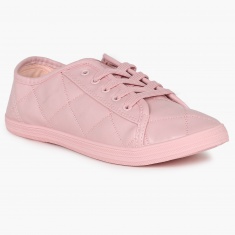 GINGER Quilted Sneakers | Pink