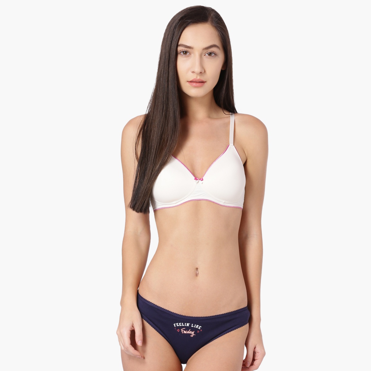 AMANTE Piping Detailed Underwired Bra