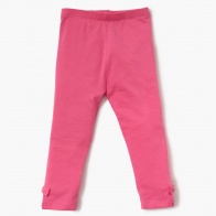 JUNIORS Solid Bow Detail Knitted Leggings