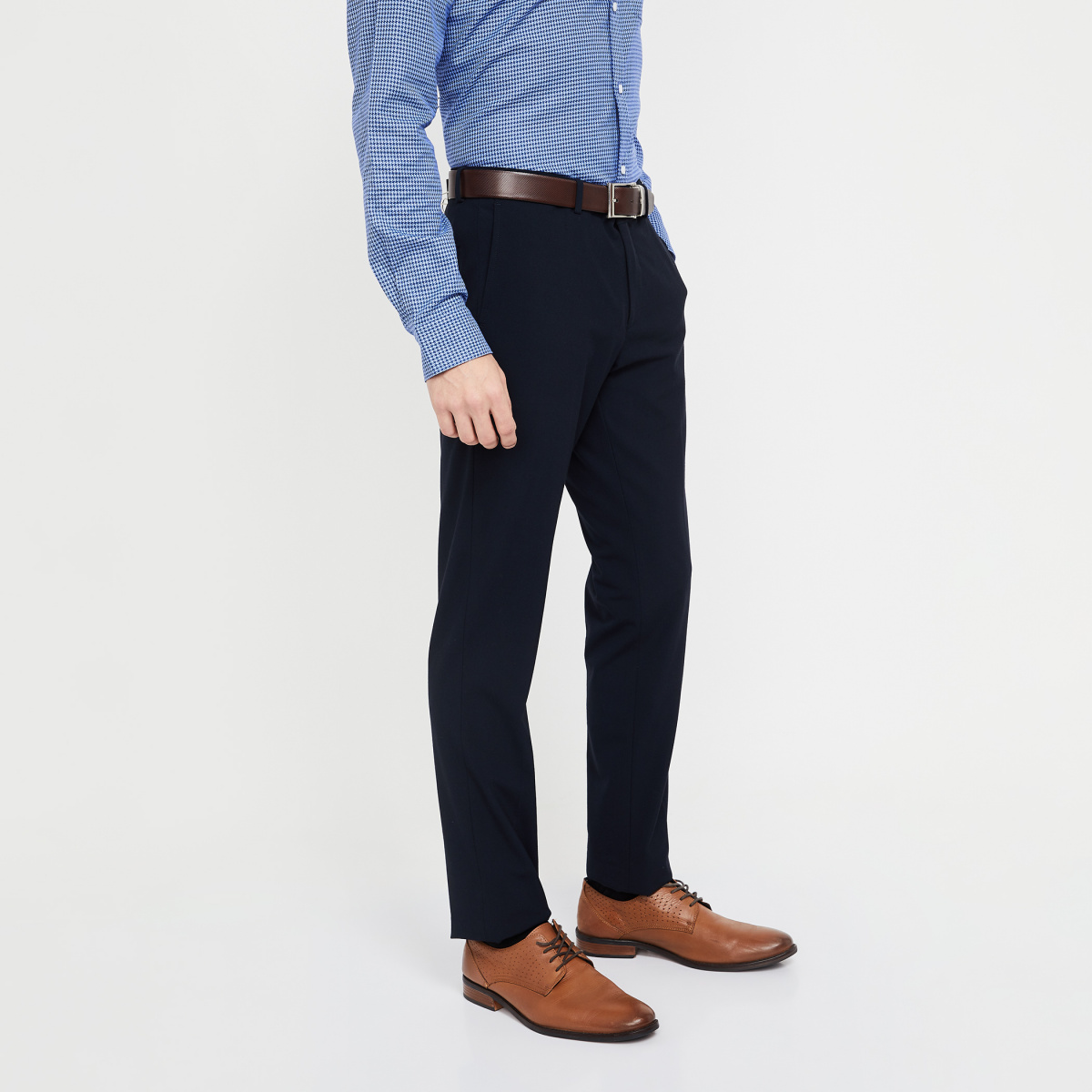 Louis Philippe Trousers & Lowers sale - discounted price | FASHIOLA INDIA