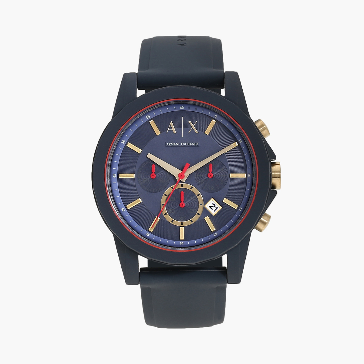 ARMANI EXCHANGE Men Analog Watch with Silicone Strap - AX1335I