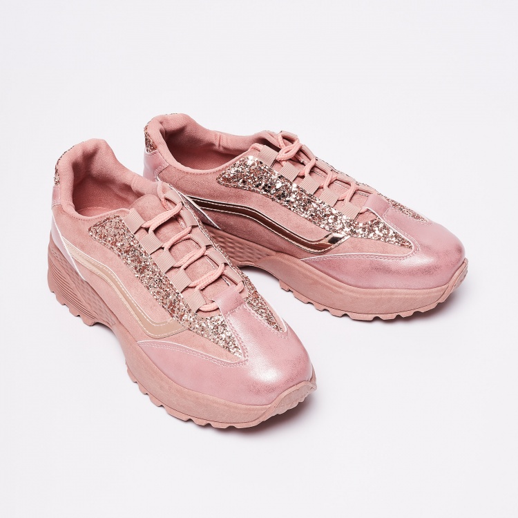 catwalk pink casual shoes