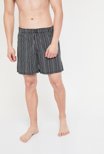 FAME FOREVER Striped Boxers