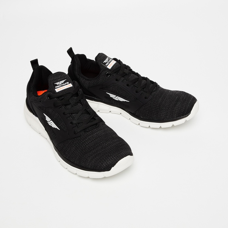red tape black running shoes