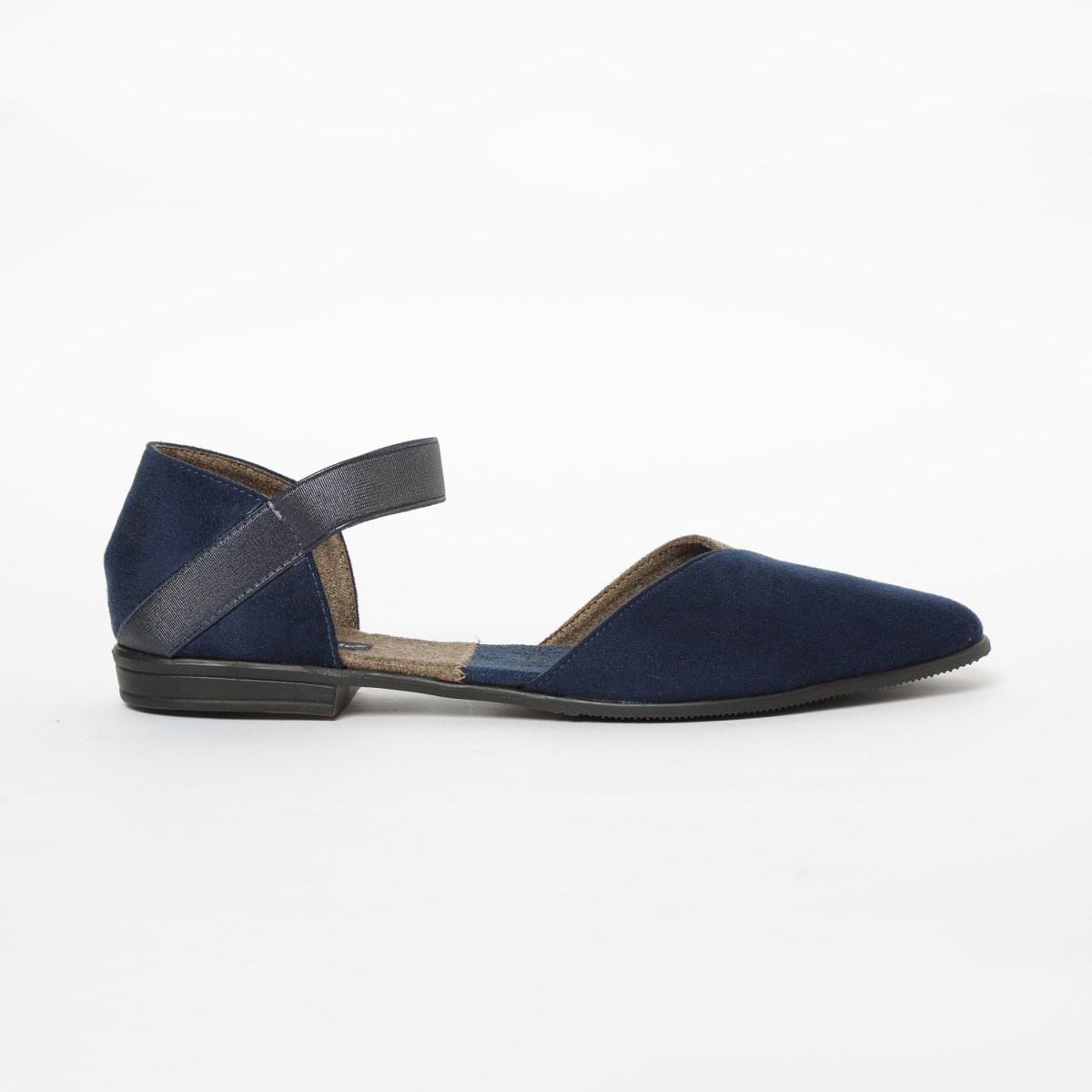 RAW HIDE Colourblock d'Orsays with Ankle Strap