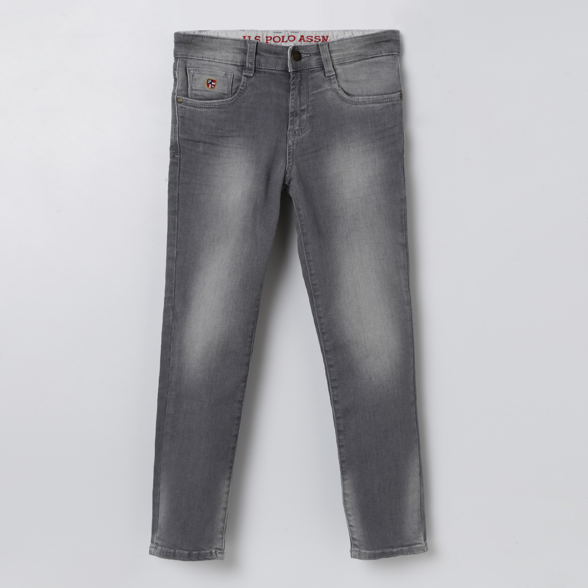 U.S. POLO ASSN. KIDS Stonewashed Slim Fit Jeans