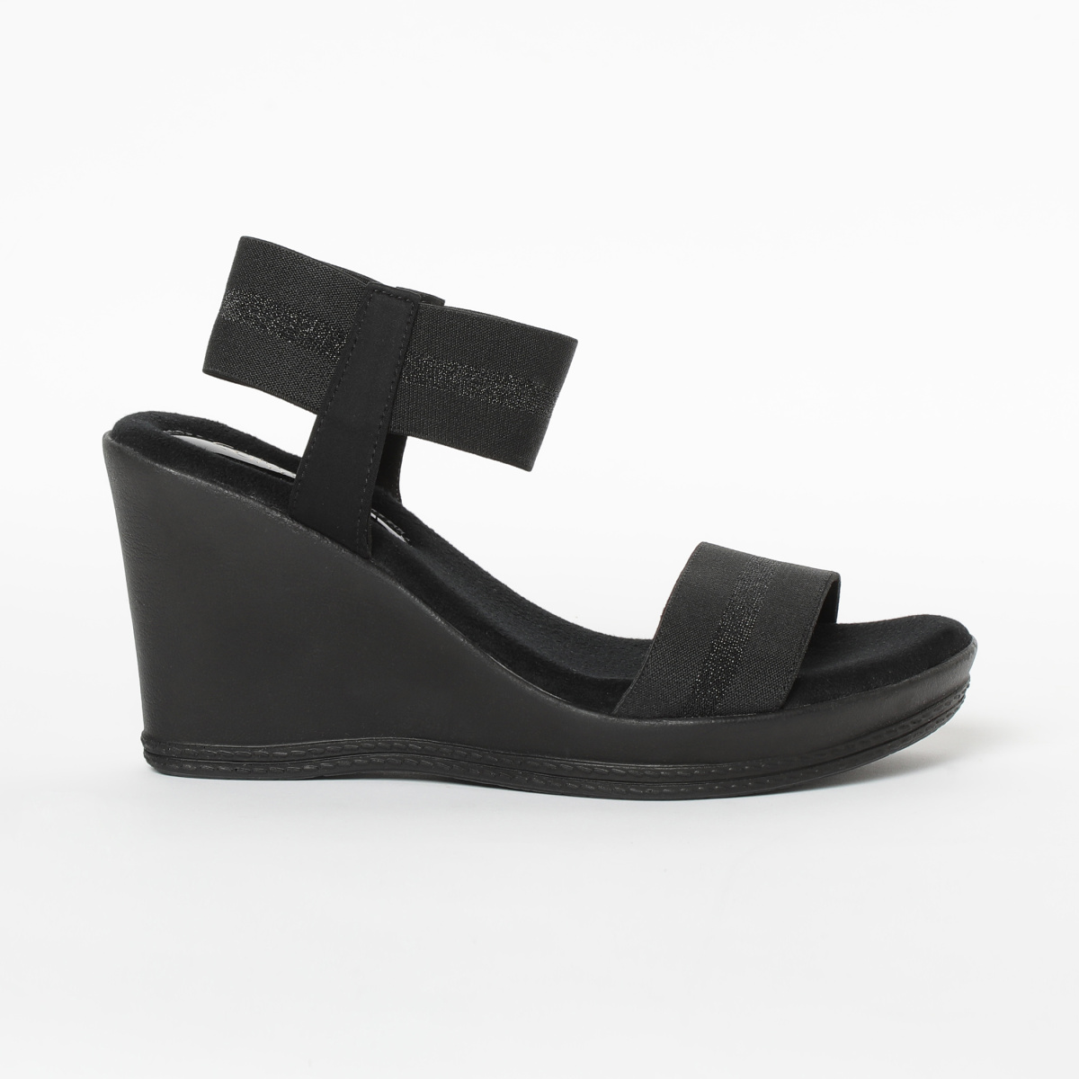 CATWALK Ankle-Strap Platforms with Wedged Heels