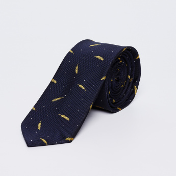 CODE Tropical Jacquard Detailed Tie