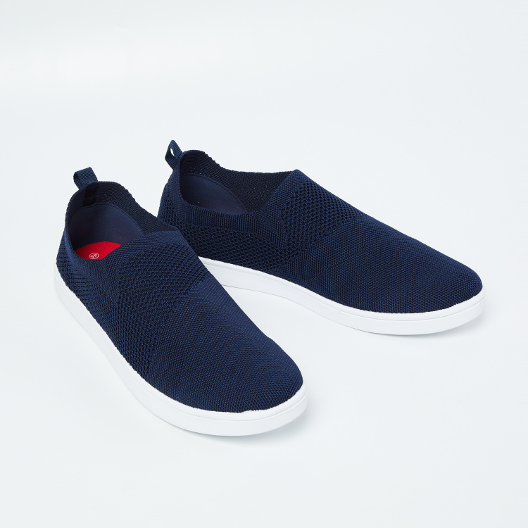 FORCA Textured Slip-On Shoes | Blue