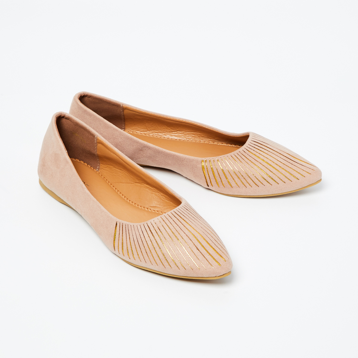 CODE Pointed-Toe Bellies with Cutouts