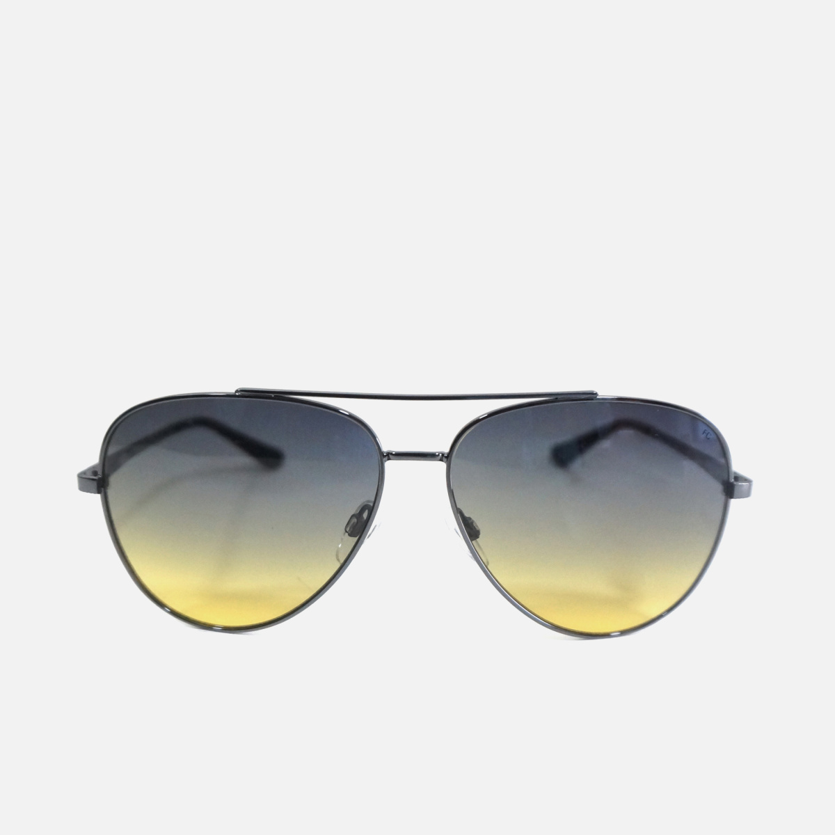 FCUK Men UV-Protected Aviator Sunglasses - FC7580C3S