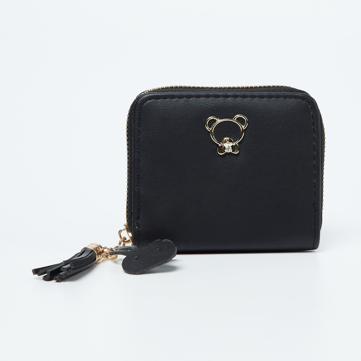 TONIQ Embellished Zip-Around Wallet