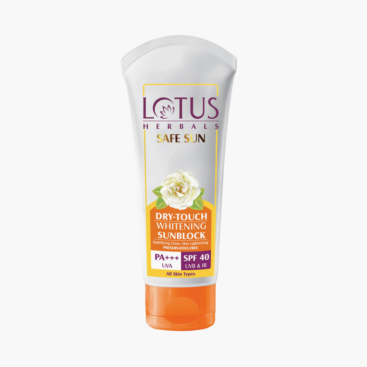 LOTUS Herbals Safe Sun Dry-Touch Whitening Sunblock SPF 40