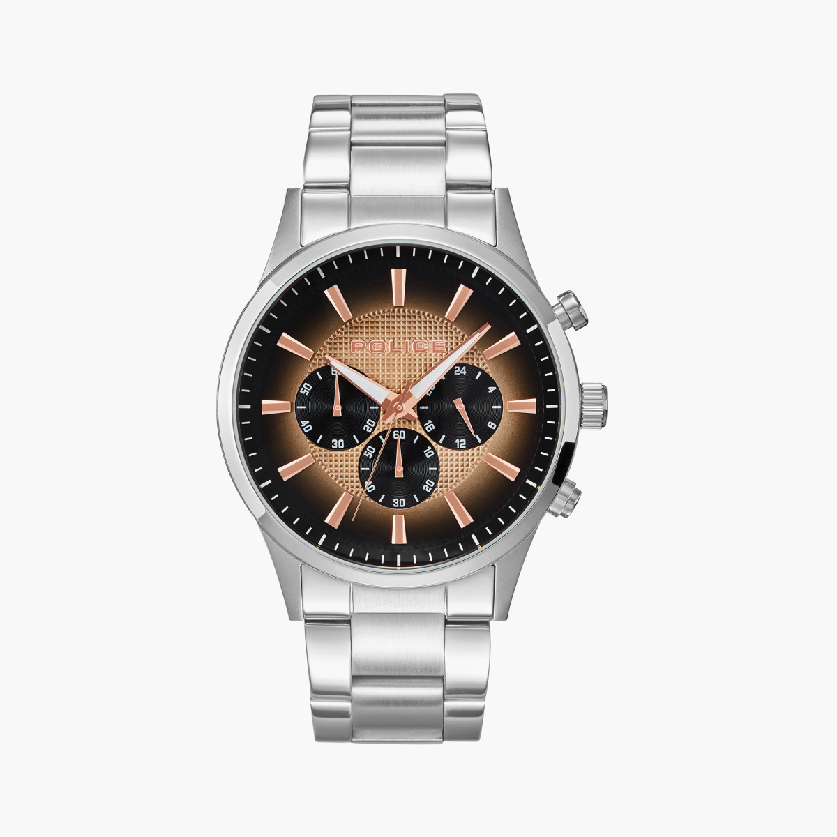 POLICE Men Bracelet Strap Chronograph Watch - PL15589JS12M