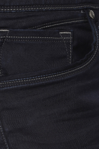 LP JEANS Solid Slim Tapered Jeans | Blue