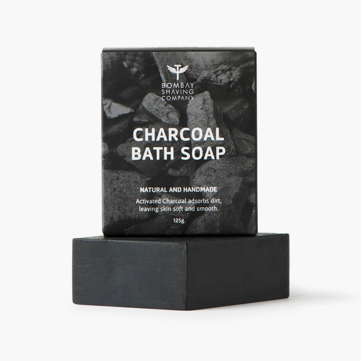 BOMBAY SHAVING COMPANY Charcoal Bath Soap- 125 gm