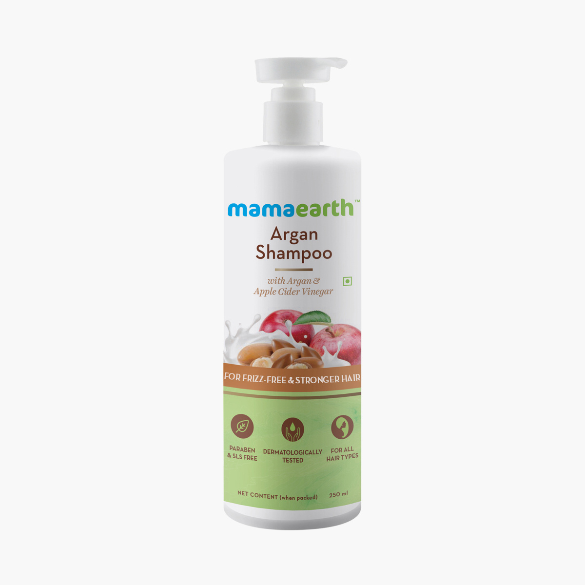 

MAMAEARTH Argan Shampoo- 250ml, Neutral