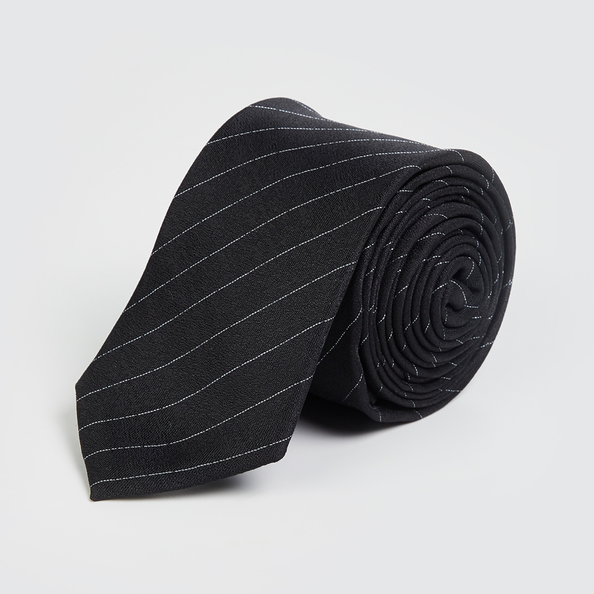 

CODE Men Printed Formal Tie, Black