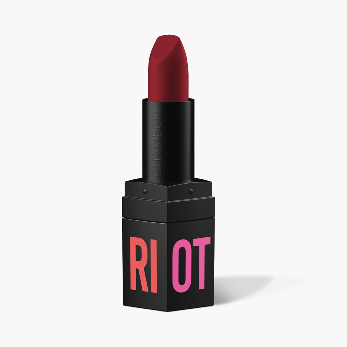 

CHAMBOR Matte Riot Lipstick - Road Rage Red