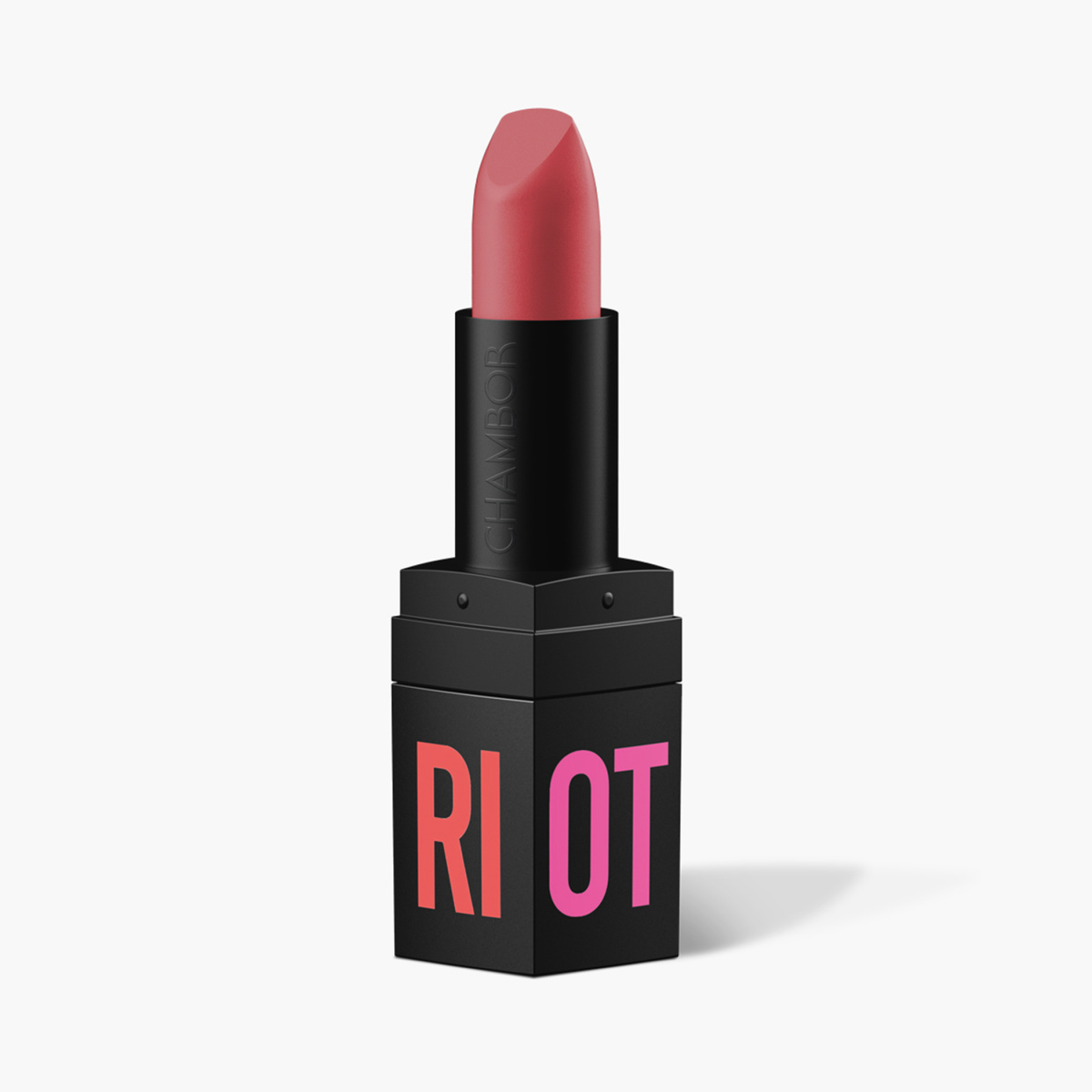 

CHAMBOR Matte Riot Lipstick - Pink Flush