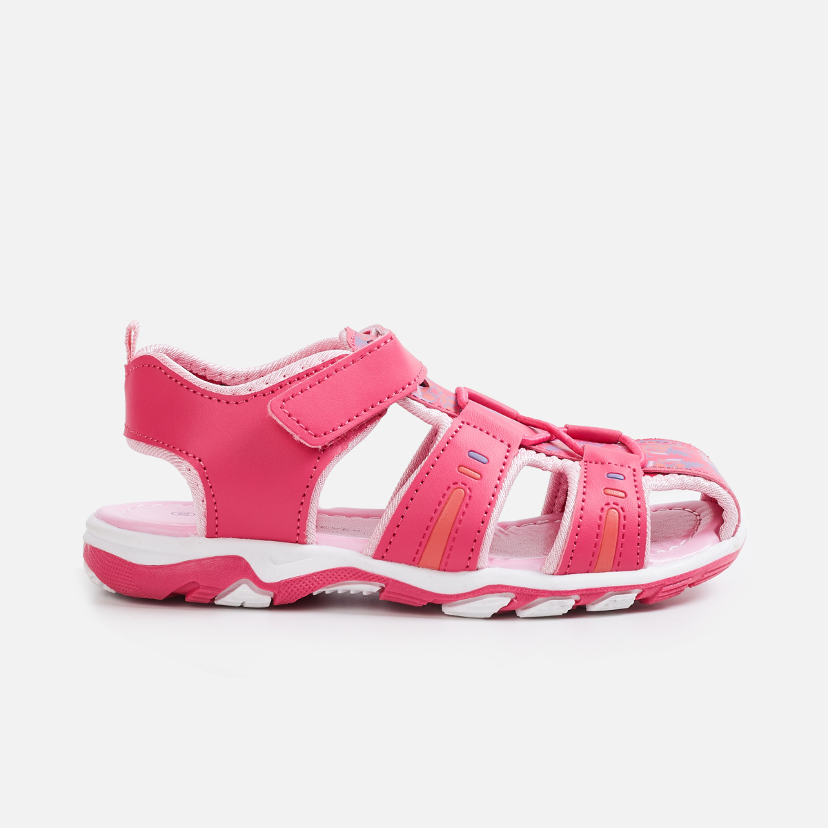 

FAME FOREVER Girls Printed Sandals, Pink