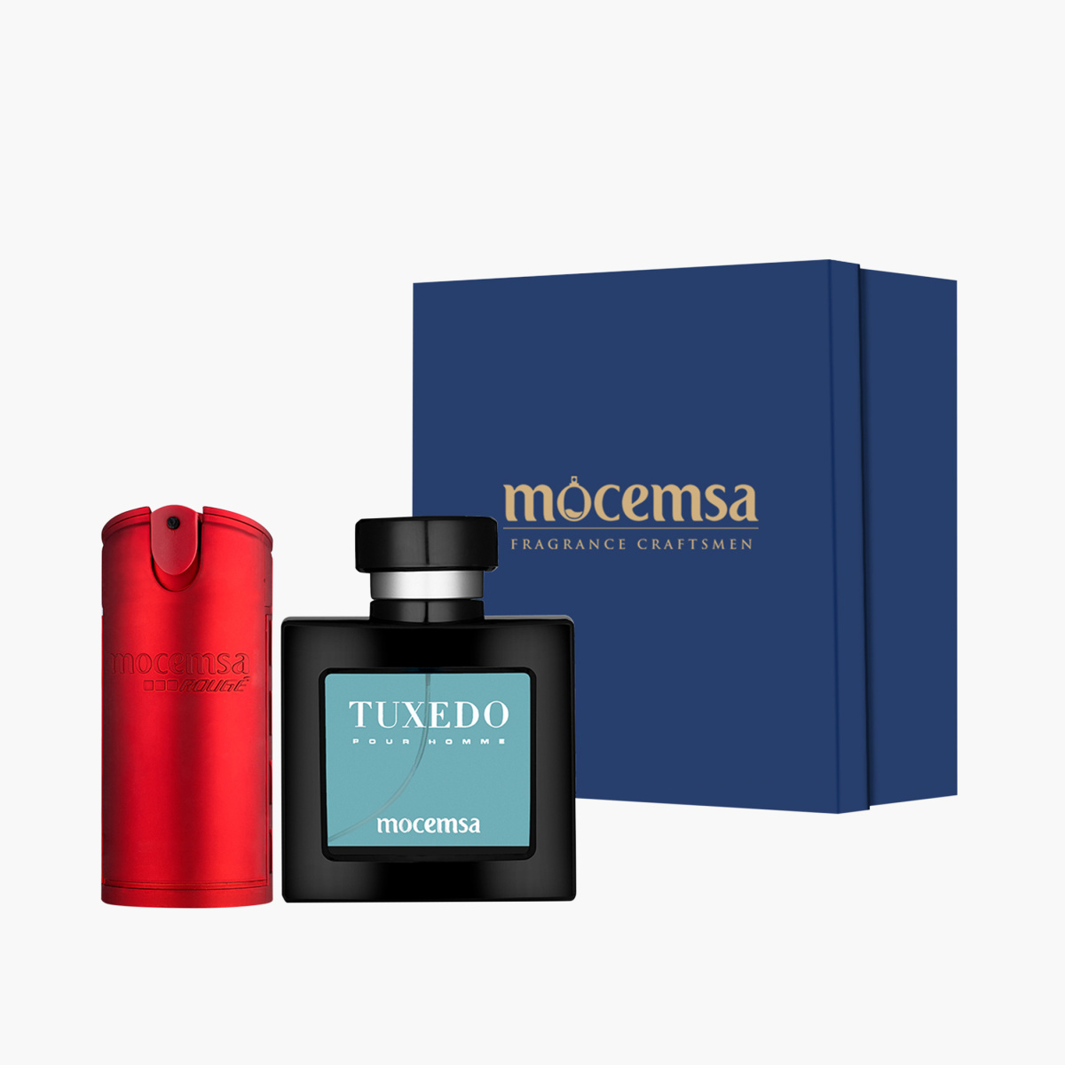 

MOCEMSA Men Perfume Set - Tuxedo and Rouge, Neutral