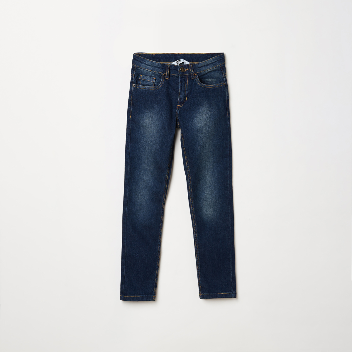 FAME FOREVER YOUNG Boys Stonewashed Slim Fit Jeans