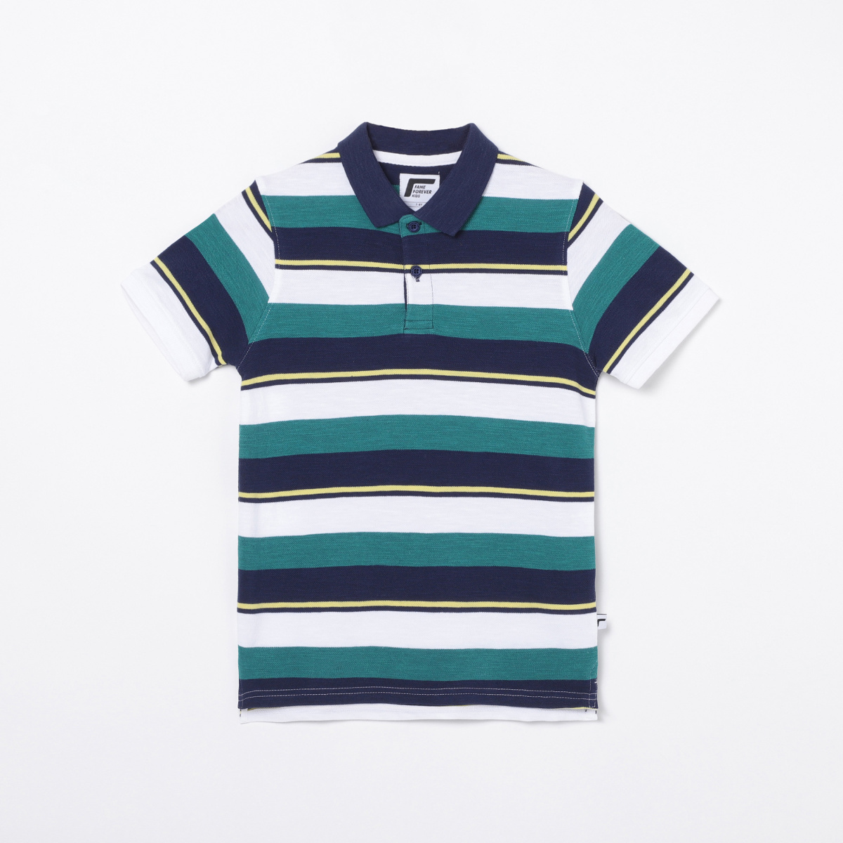 FAME FOREVER KIDS Boys Striped Polo T-shirt