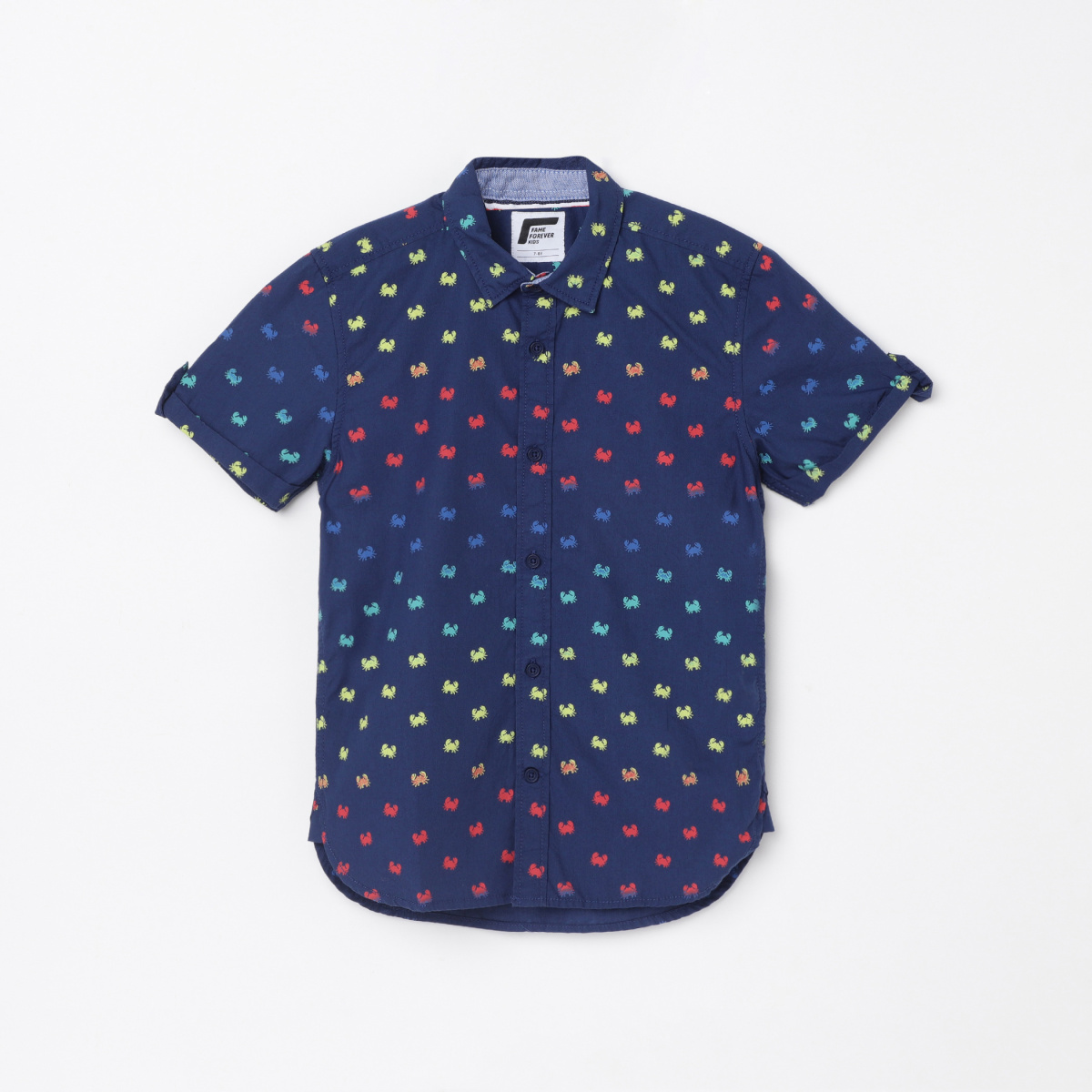 FAME FOREVER KIDS Boys Printed Casual Shirt