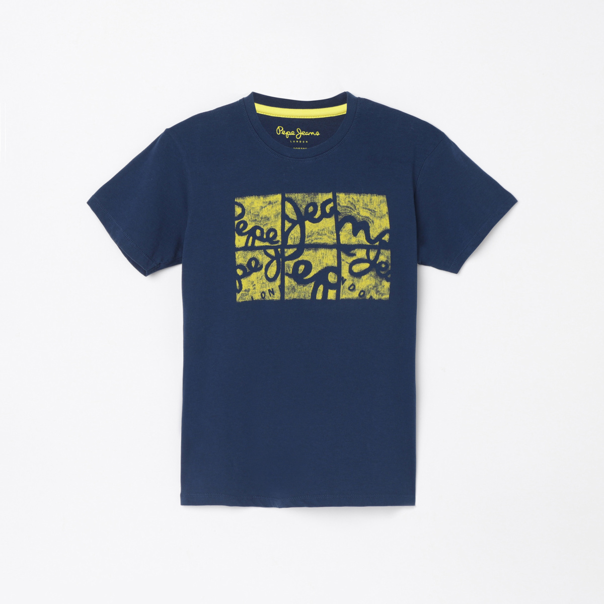 PEPE JEANS Boys Printed Crew Neck T-shirt