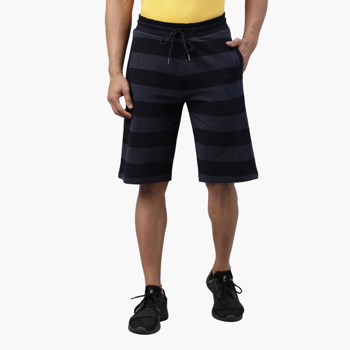 PROLINE Men Striped Regular Fit Shorts