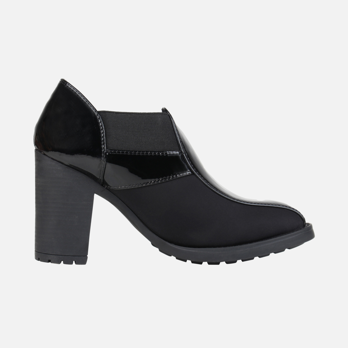 CATWALK Women Solid Chunky Heel Ankle Boots