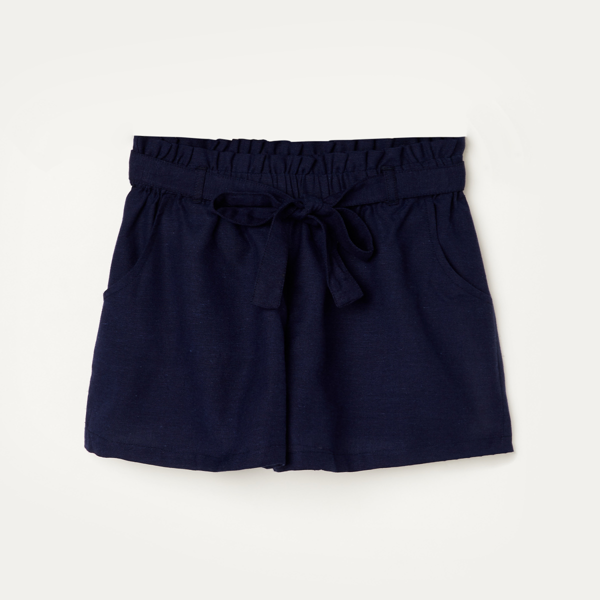 FAME FOREVER YOUNG Girls Solid Woven Elasticated Shorts
