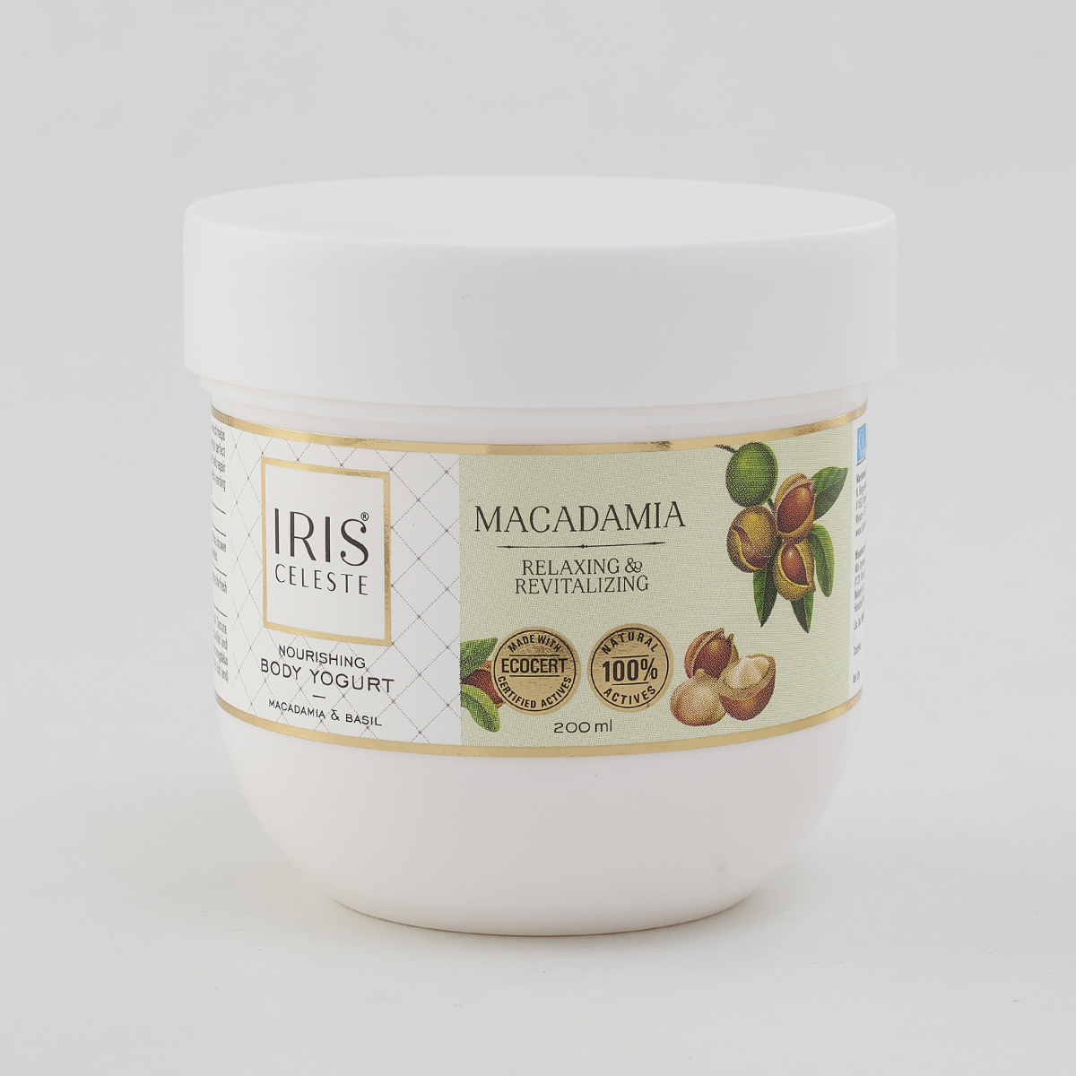 

IRIS Nourishing Body Yogurt - Macadamia - 200 ml, Neutral