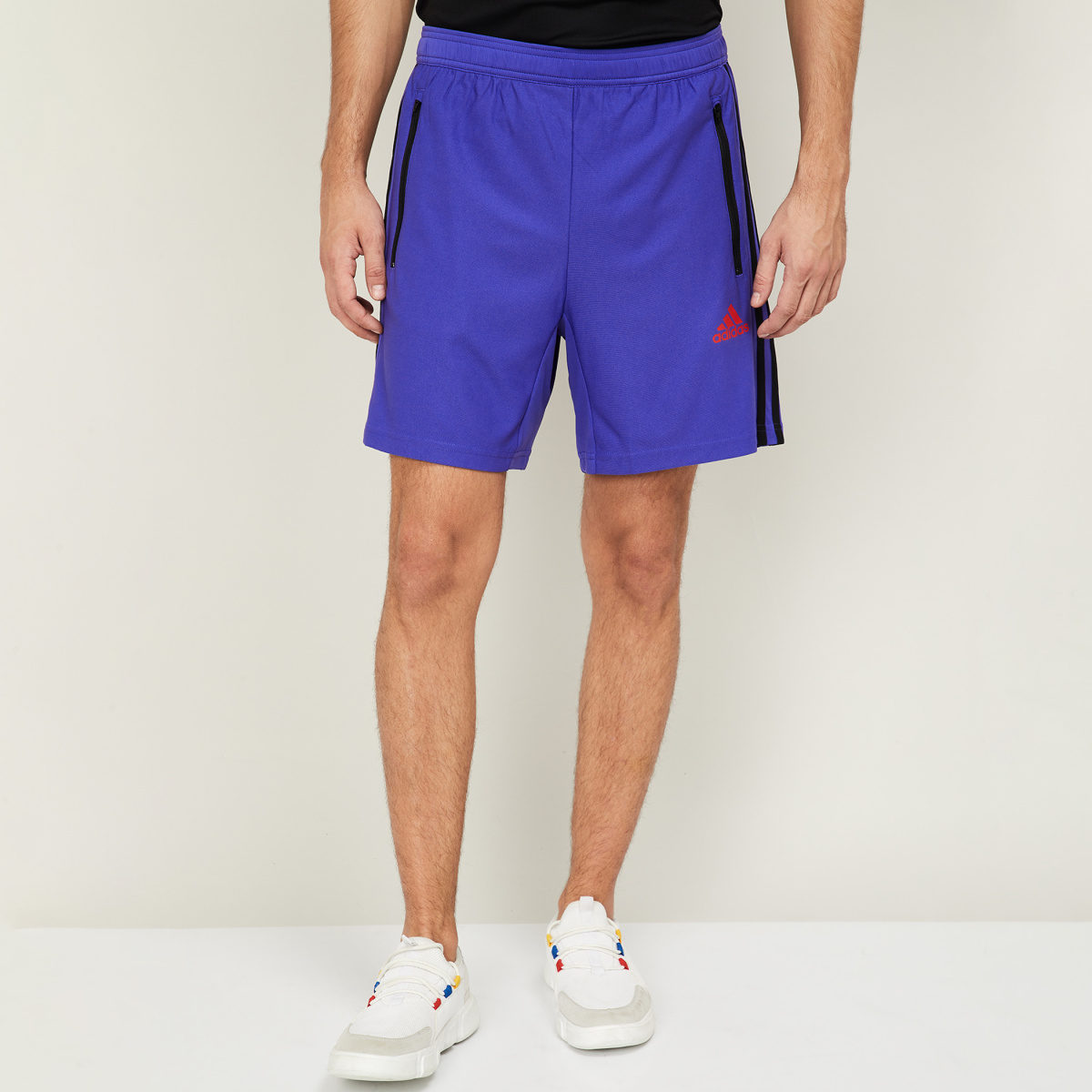 ADIDAS Men Solid Regular Fit Sports Shorts