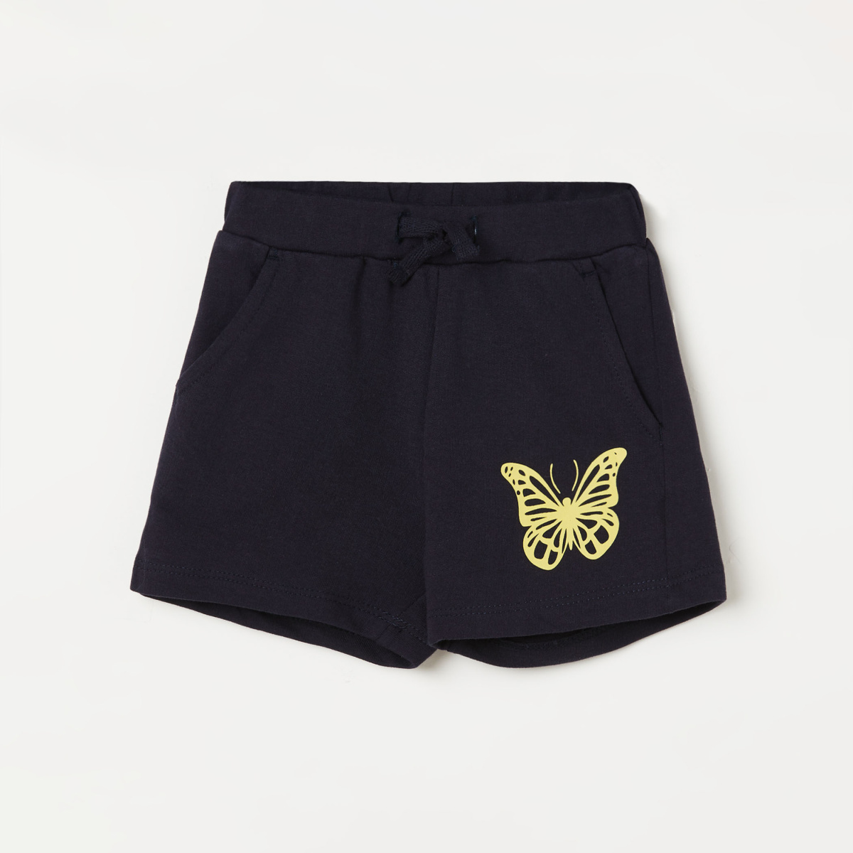 JUNIORS Girls Printed Drawstring Waist Shorts