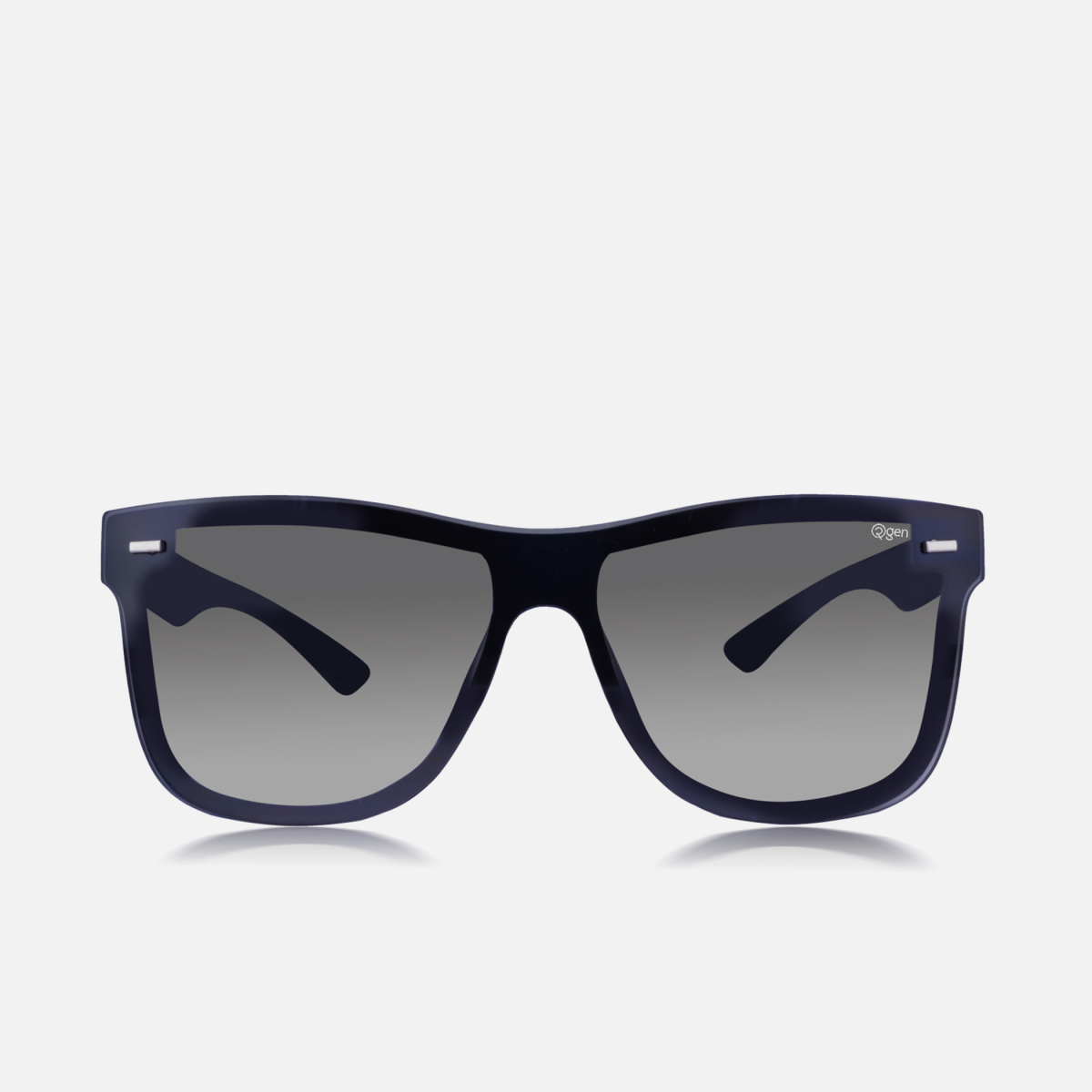 O2GEN Men Solid UV-Protected Wayfarer Sunglasses - O2-21-010-C1