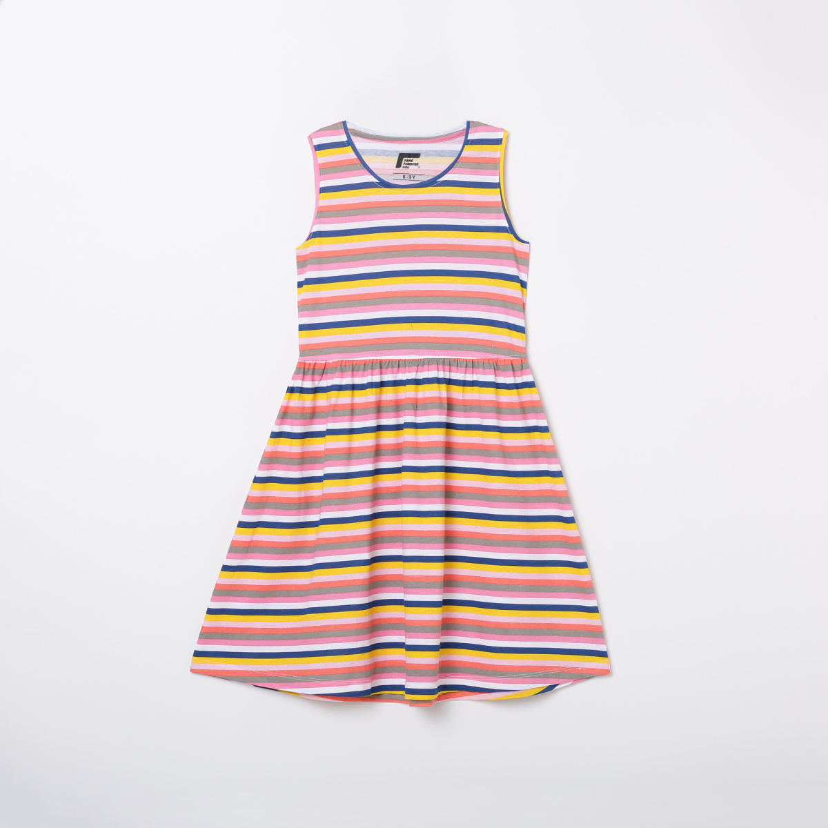 FAME FOREVER YOUNG Girls Striped A-Line Dress