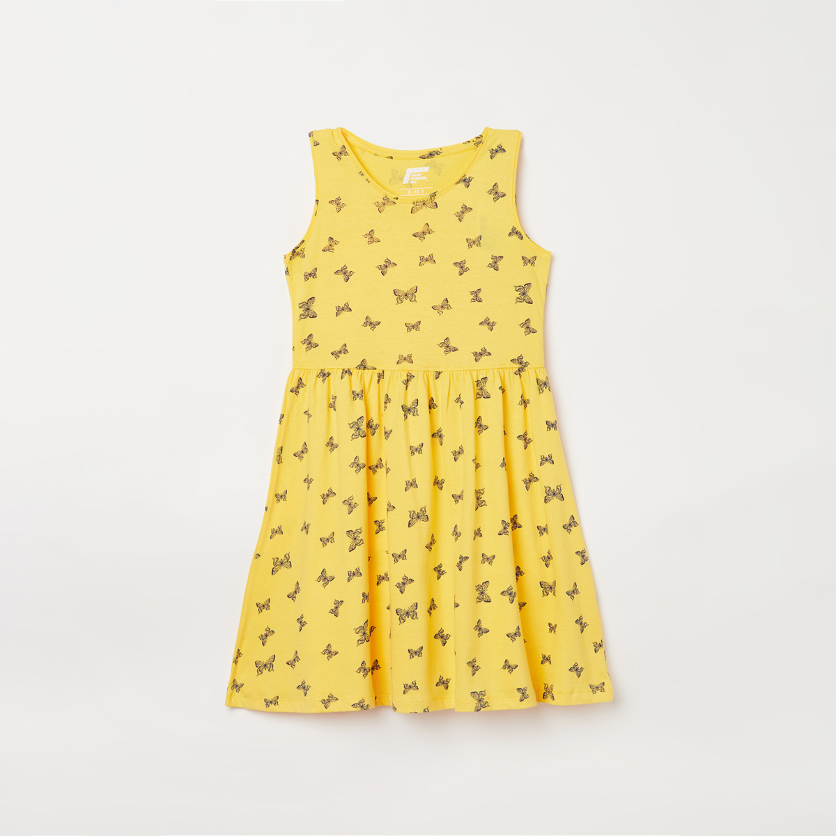FAME FOREVER YOUNG Girls Printed Sleeveless A-Line Dress