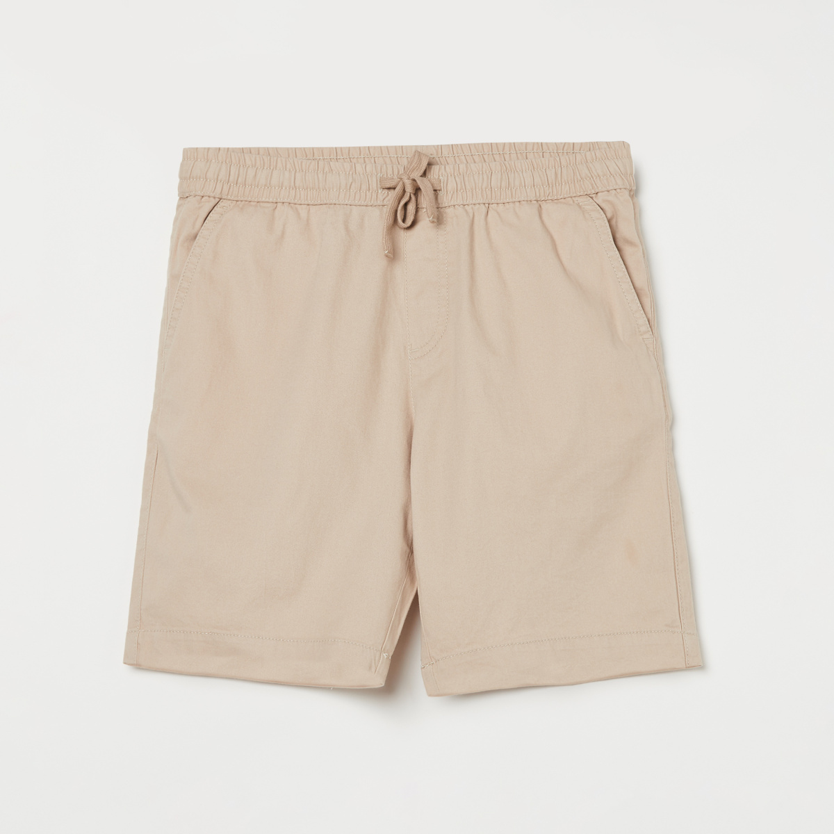 FAME FOREVER YOUNG Boys Solid Drawstring Waist Shorts