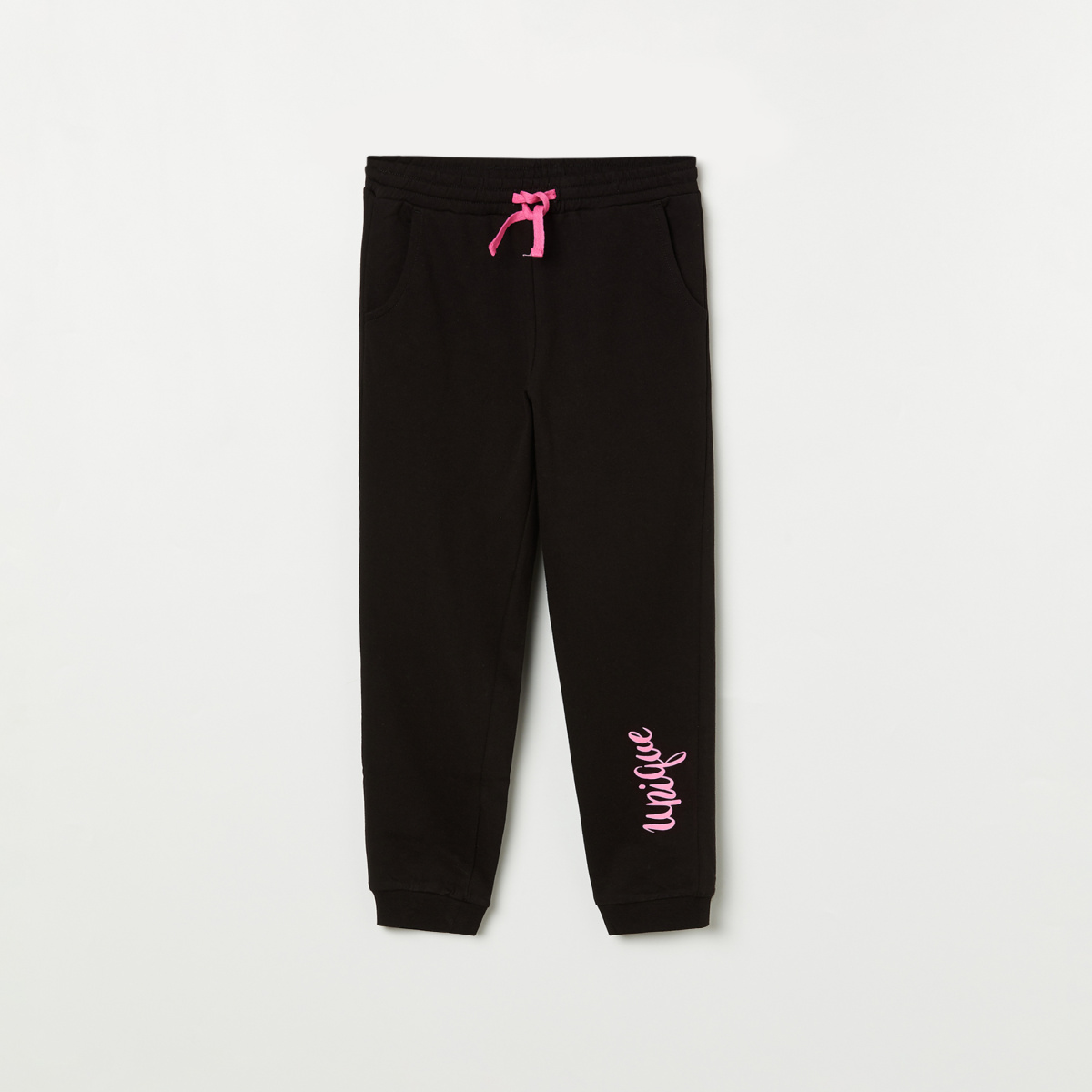 FAME FOREVER KIDS Girls Typographic Print Elasticated Joggers