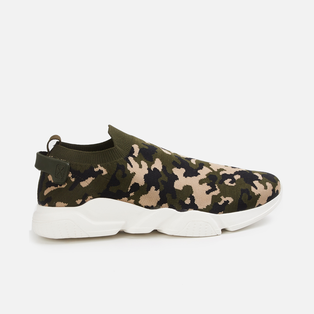 FORCA Men Camouflage Slip-On Shoes