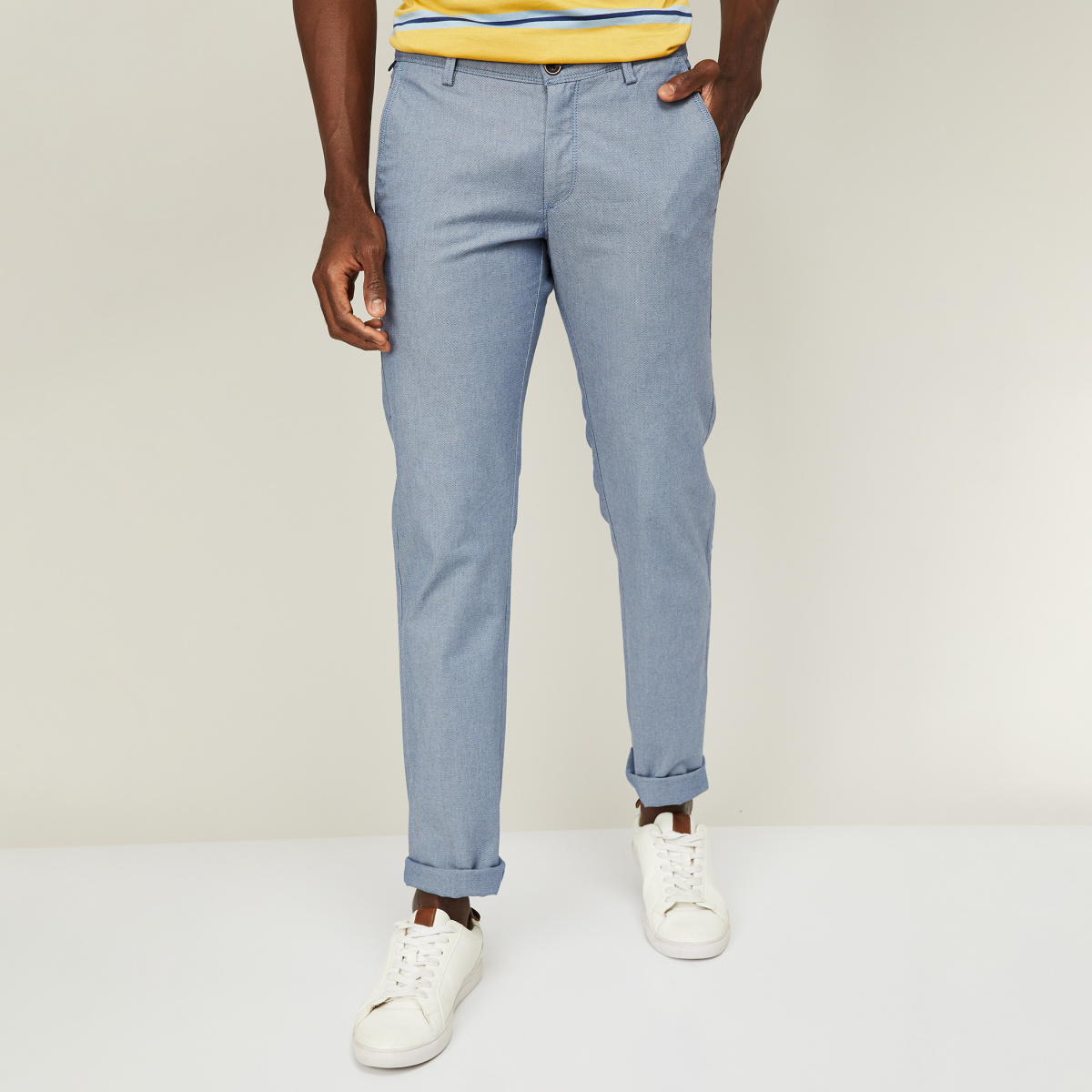 Allen Solly Casual Trousers  Buy Allen Solly Off White Trousers Online   Nykaa Fashion